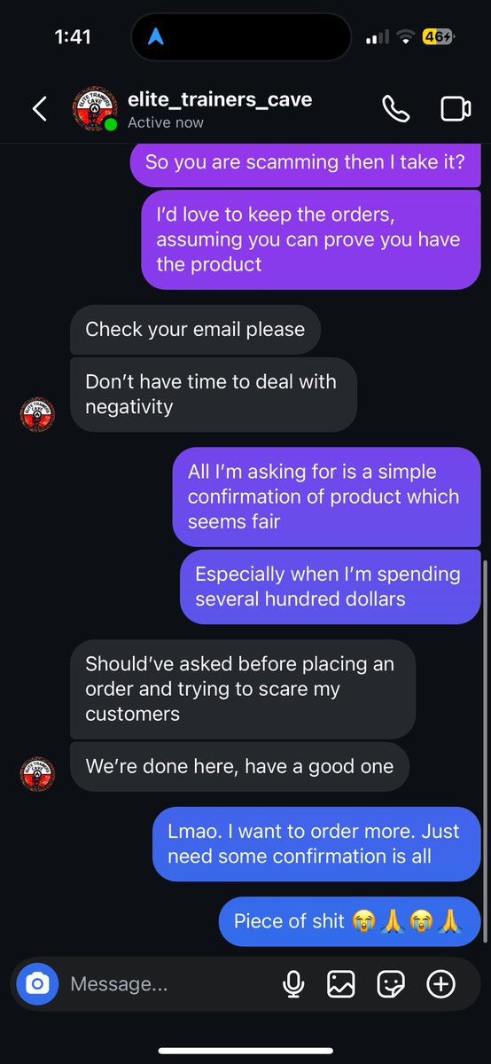 @ elitetrainerscave on IG is a scammer and is scamming for prismatic evolutions orders. I used credit card so I’ll get my money back. DO NOT ORDER THROUGH THEM. 

<a href="/TheeUncleJerry/">Uncle Jerry</a>