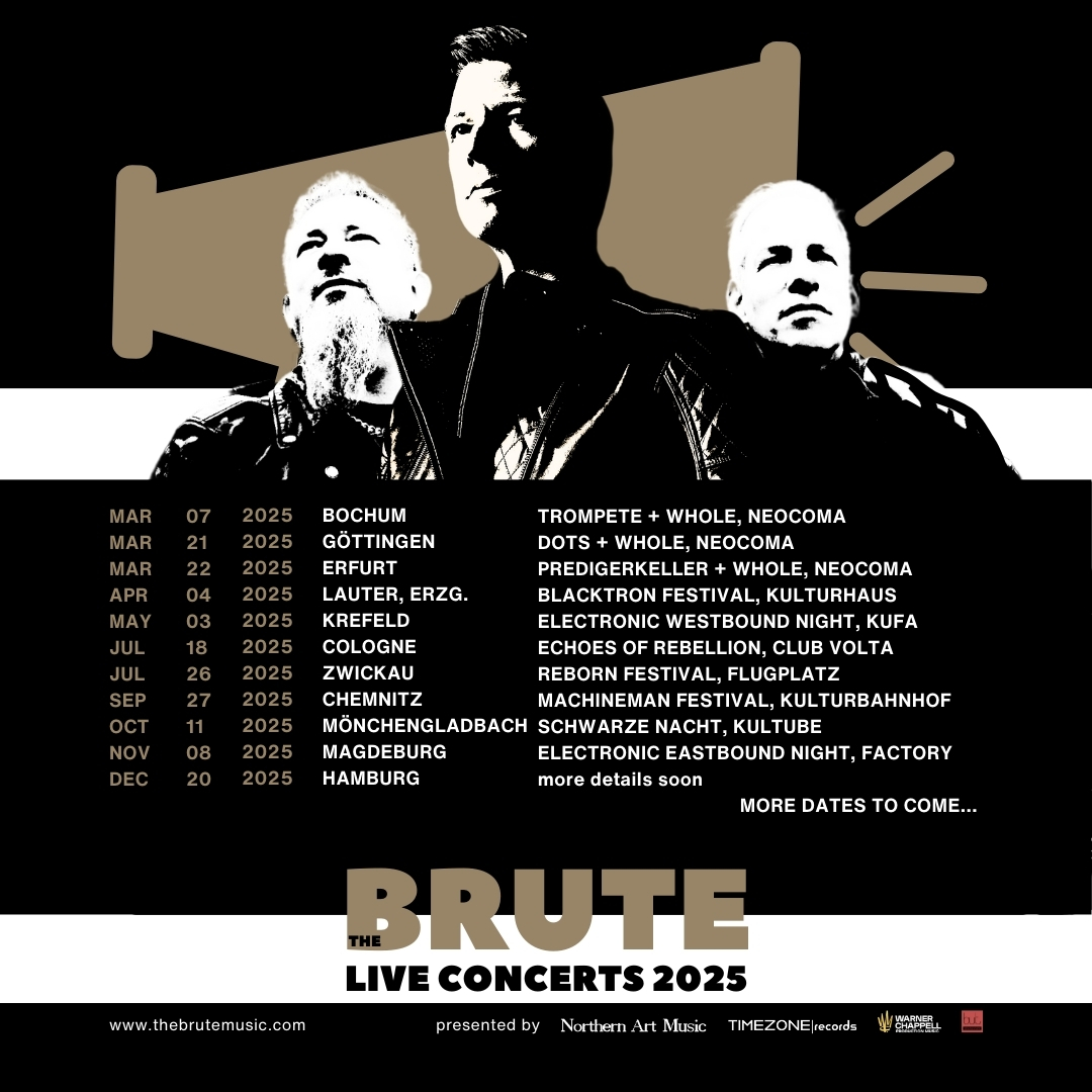 The new year  is going to be great. THE BRUTE live on stage, even next to you. And  more dates are in preparation. We're so excited to celebrate with you  the music. CU?! 🔥 Daniel, Holly, Tomas
@thebrutemusic #music #livemusic #pop #electronicmusic #electrorock #thebrute #rock