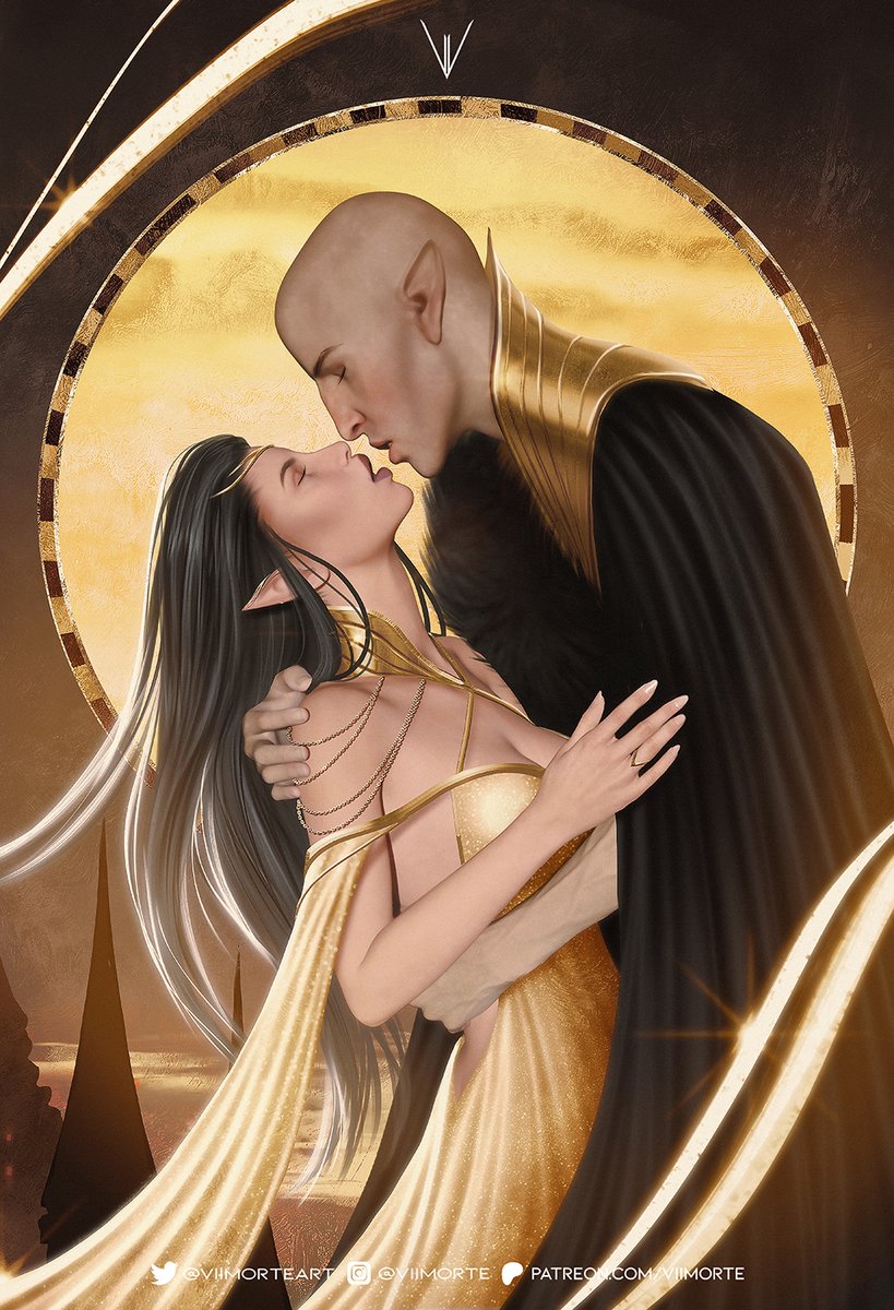 ViiMorteArt's tweet photo. Vir shiral malasa, bellanaris.

Solavellan piece for the lovely @CaffeinMomSloth ✨ https://t.co/0nHjrinynM