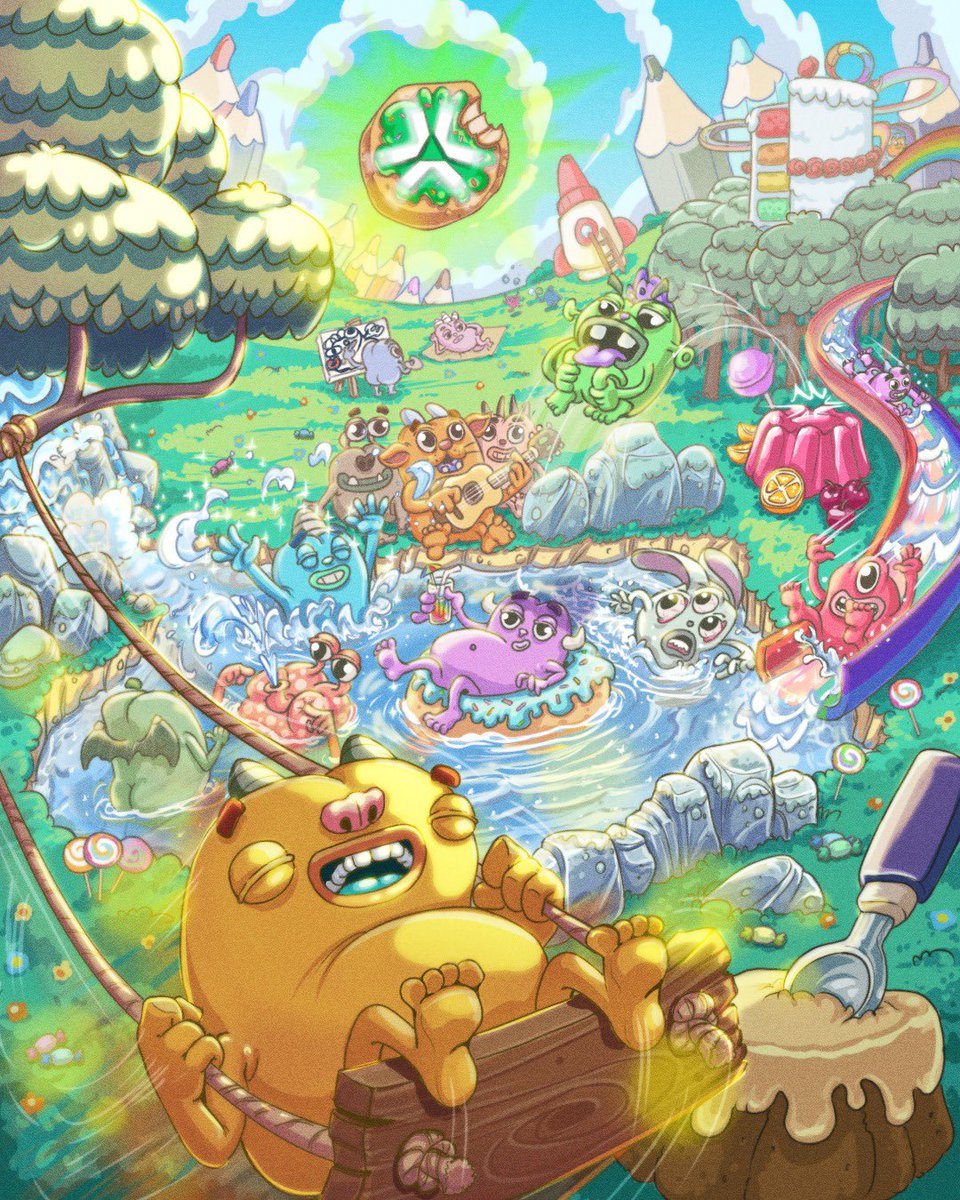 just_nicolette_'s tweet photo. Gn Legends!  Calling all dreamers & Web3 weirdos 🤓

The Abstra Universe is hatching & it's full of adorable, quirky creatures ready to take over your feed!

Think Pokemon meets Web3 with a sprinkle of Funko Pop. These ain't your average NFTs - they're characters in a story YOU get to write!

Get ready to Feel the pulse. Own the dream! with Abstra. 😉

Mint details:  Price: FREE
Date: TBA
Supply: TBA
Chain: Abstract