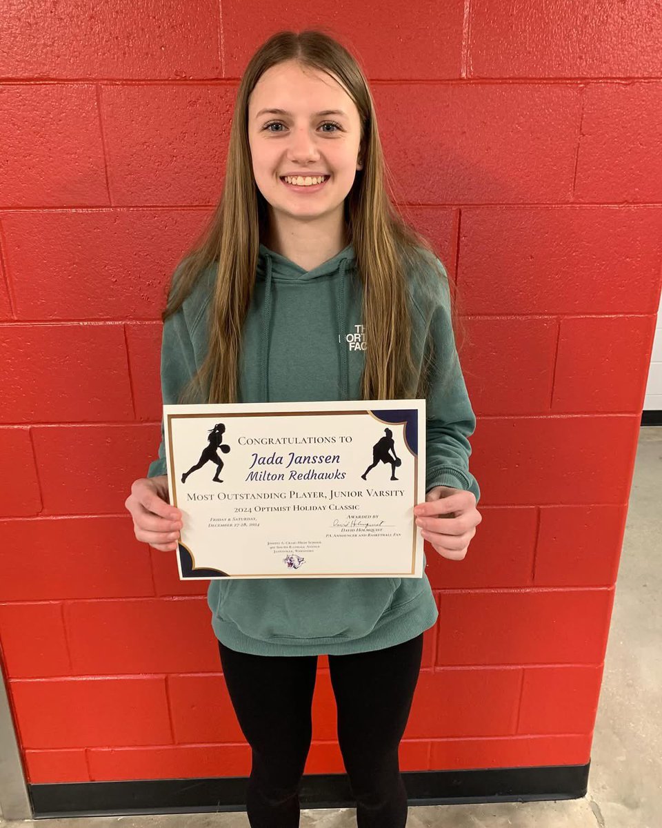 MHS_GBball's tweet photo. Congrats to the following girls who were placed on the All Tournament Team and named the Most Outstanding Player at the Optimist Holiday Classic!#Family

MOST OUTSTANDING PLAYER
JV Jada Janessen
Varsity @KailynnStockman 

ALL TOURNAMENT TEAM
JV @Madison__2027 
Varsity @KButtchen https://t.co/PqtMpUSk1q