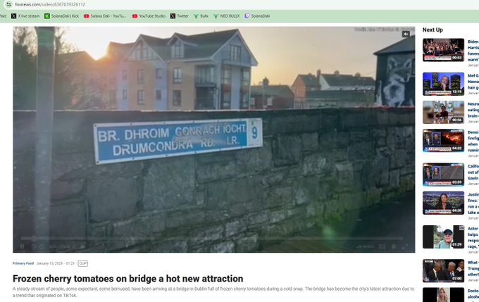 Shoutout from <a href="/FoxNews/">Fox News</a> 

The Cherry Tomato Bridge is GLOBAL 🍅

$CTB