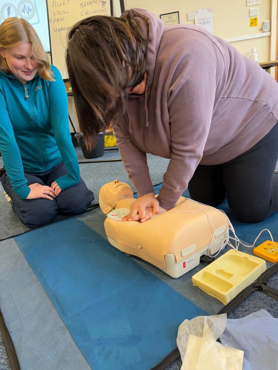 Are you looking for a Level 3 Award in Outdoor First Aid?  

Our next course runs on the 12th &amp; 13th March, to book follow this link buff.ly/4h2eJW6 

This course is recognised throughout the UK &amp; is the course of choice for experienced practitioners who use the outdoors.