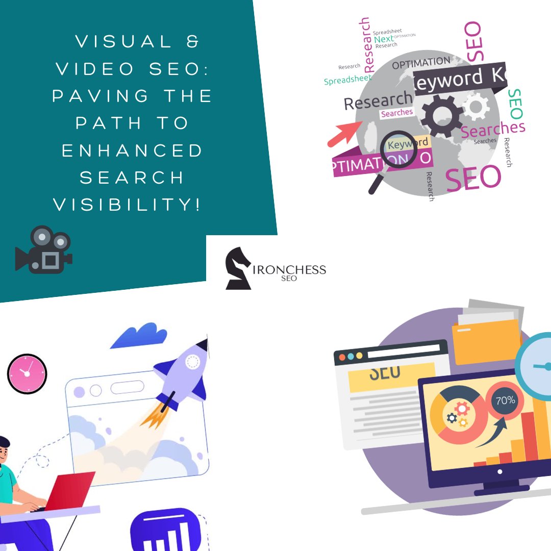 Ironchess_seo's tweet image. 🎥 Visual &amp;amp; Video SEO: Paving the Path to Enhanced Search Visibility! 🌟

Video content drives 157% more traffic—IronChess SEO ensures your visuals stand out. 🚀
Let your visuals speak volumes. 🚀

#VideoSEO #VisualOptimization #IronChessSEO