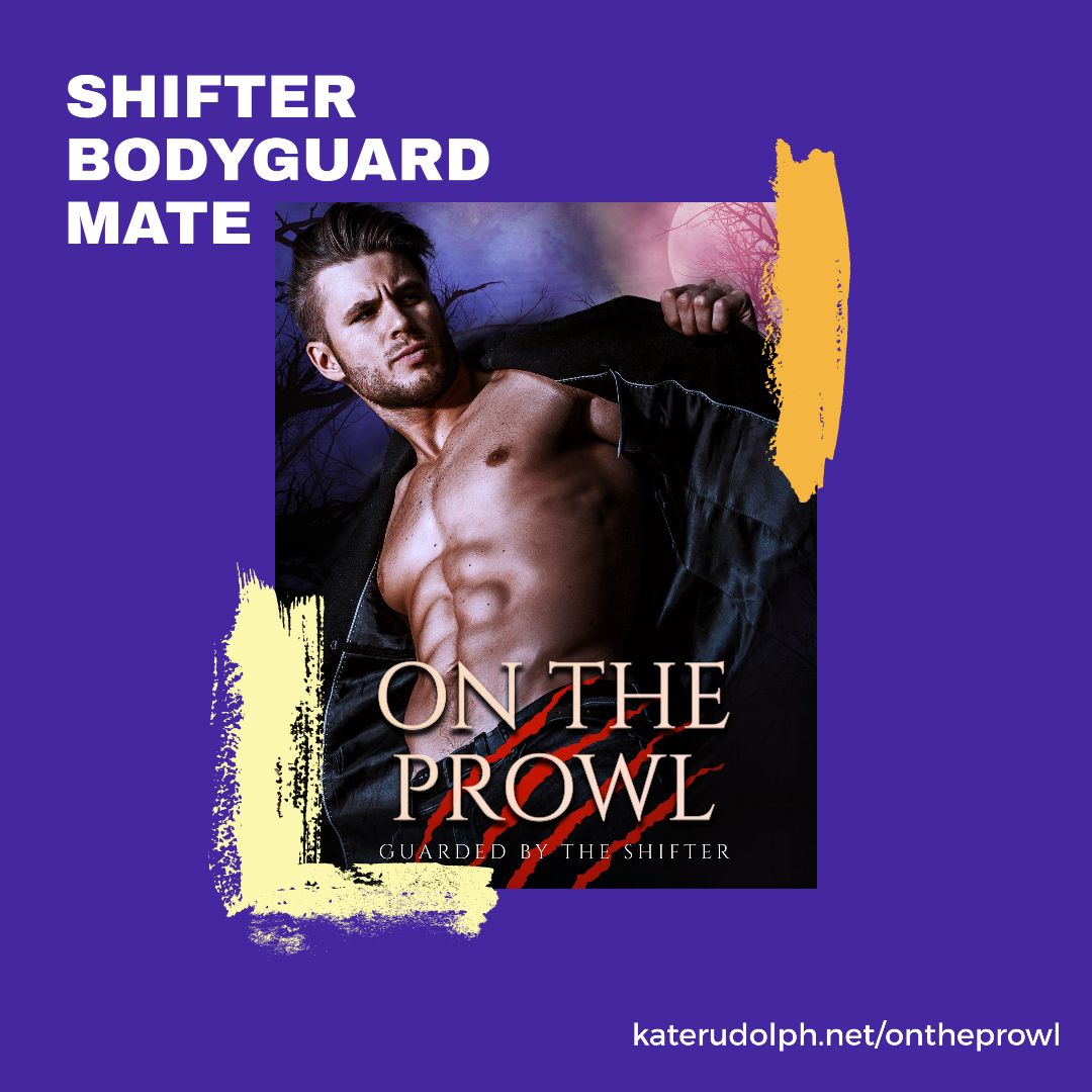 Andre's eyes flashed that golden glow of his wolfy side and he stalked towards her, towering over her in a way that should have been intimidating. She caught a hint of his scent, something dark and masculine that she wanted to rub all over herself.
katerudolph.net/ontheprowl