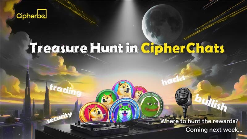 CipherBC's tweet photo. 🚀 Something exciting is brewing… 🎙️  ✨ Think you’re good at cracking codes? Solve the mysterious “keyshards puzzle” and hunt some big rewards.
 🎧 Oh, and we’ve got some blockchain big shots dropping some insights bombs 💥 too. 

Stay tuned.

#Cipherchats https://t.co/RgNmaYJ1pe