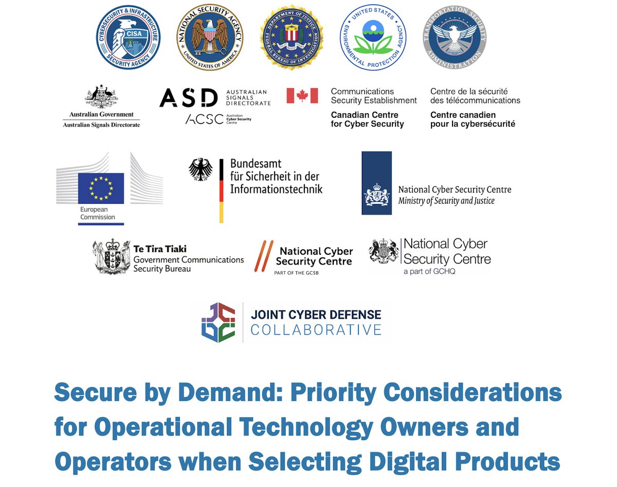 Cyber threat actors have targeted specific operational technology (OT) products to exploit common design weaknesses. OT owners and operators should read new guidance from the FBI and our partners on how to integrate security into the procurement process: ic3.gov/CSA/2025/25011…