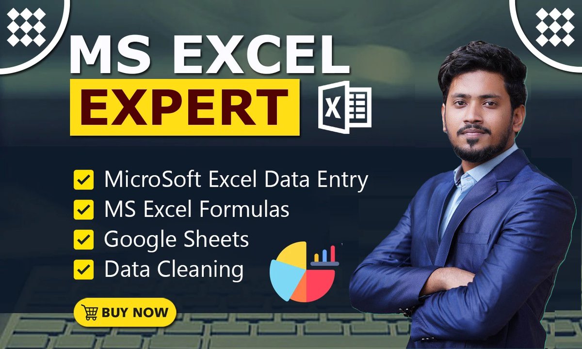 ashiqur199999's tweet image. Check out my Gig on Fiverr: be your expert for custom excel and google sheets solutions fiverr.com/s/zW8DDBz
@CustomExcelSolutions
@vijay27anand
#AdvancedExcelFormulas
#ExcelExpert
#GoogleSheets
#DataCleaning