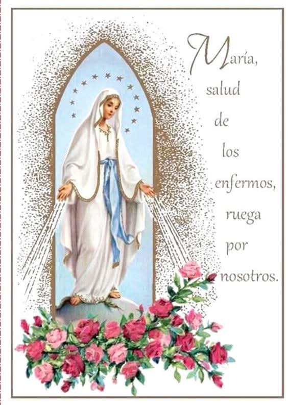 IngTre's tweet photo. "Oh María, Tú resplandeces siempre en nuestro Camino como Signo de Salvación y de Esperanza.

 Nosotros confiamos en Ti, Salud de los Enfermos" https://t.co/Lqa3FRjcfr