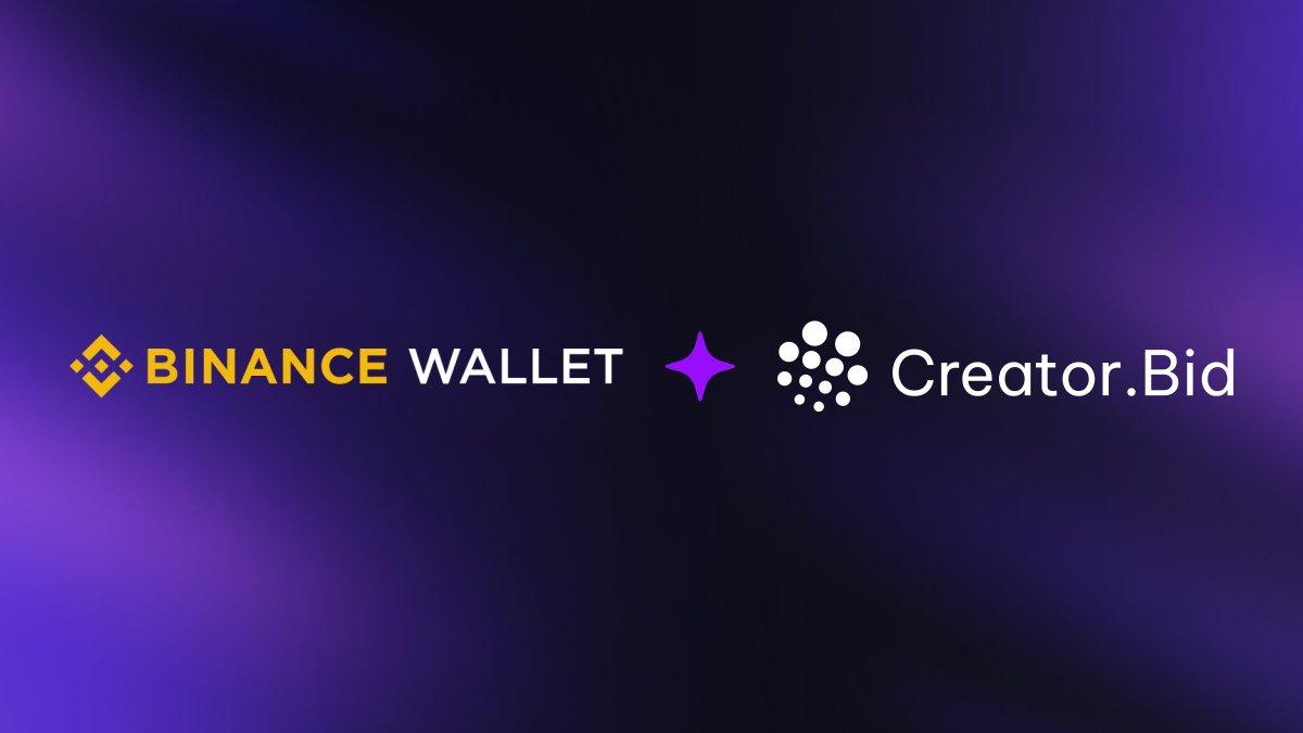 Creator.Bid 🕵️🗝️ (@creatorbid) on Twitter photo CreatorBid and <a href="/BinanceWallet/">Binance Wallet</a> will have a surprise announcement coming tomorrow!
Markets might be red, but our team’s energy is hitting ATH levels.
Also, our TG chat will open tomorrow as well. Turn on those notis, the next chapter for CreatorBid is getting started. CreatorBid and <a href="/BinanceWallet/">Binance Wallet</a> will have a surprise announcement coming tomorrow!
Markets might be red, but our team’s energy is hitting ATH levels.
Also, our TG chat will open tomorrow as well. Turn on those notis, the next chapter for CreatorBid is getting started.