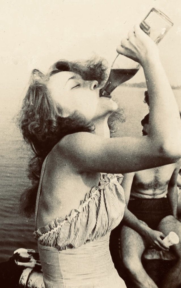 When the wine hits just right and you're living your best lakeside life. 🍷💃 #VintageVibes #CheersToThat #history #historypulse #fyp #fun #viral