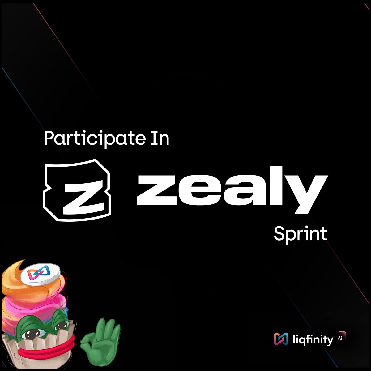 🚀 We’re keeping the momentum going! 🌟

In between testnet phases, we’ve launched a Zealy Sprint to keep you engaged while we prep for the next big milestone. 🎯💸

💡 Prove your skills, do the tasks, and collect points to climb the leaderboard. 🏆

👉 Join the action: