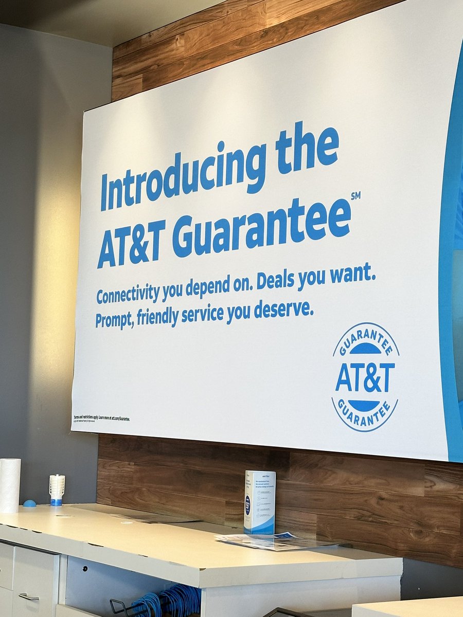 My connectivity is NOT dependable. I’ve tried online, on the app, &amp; instore to resolve the problem with no success. I’ve been in this store for 63 minutes &amp; my continued wait is possibly another hour! <a href="/ATT/">AT&T</a> please define “PROMPT”.