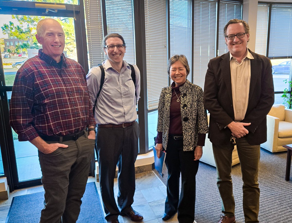 Honored to host <a href="/DARPA/">DARPA</a> Director Dr. Stefanie Tompkins &amp; MTO Program Manager Dr. Jonathan Hoffman at Vescent! We showcased how DARPA-supported innovations are powering quantum sensors &amp; precision timing systems, taking them from the lab to the field. 🌍 Thank you, DARPA!

#Quantum