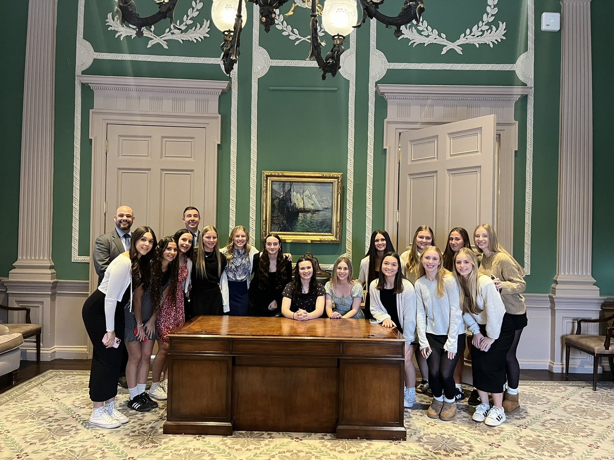 DouglasTigersAD's tweet photo. It’s a great day to be a Tiger‼️
Thank you Senator Ryan Fattman and Representative Joe McKenna for this incredible invitation and experience. Your time and generosity is greatly appreciated in continuing to help make this State Championship Title special! 
💙🐯⚽️🏆

@RyanFattman https://t.co/QbfTUgarbu