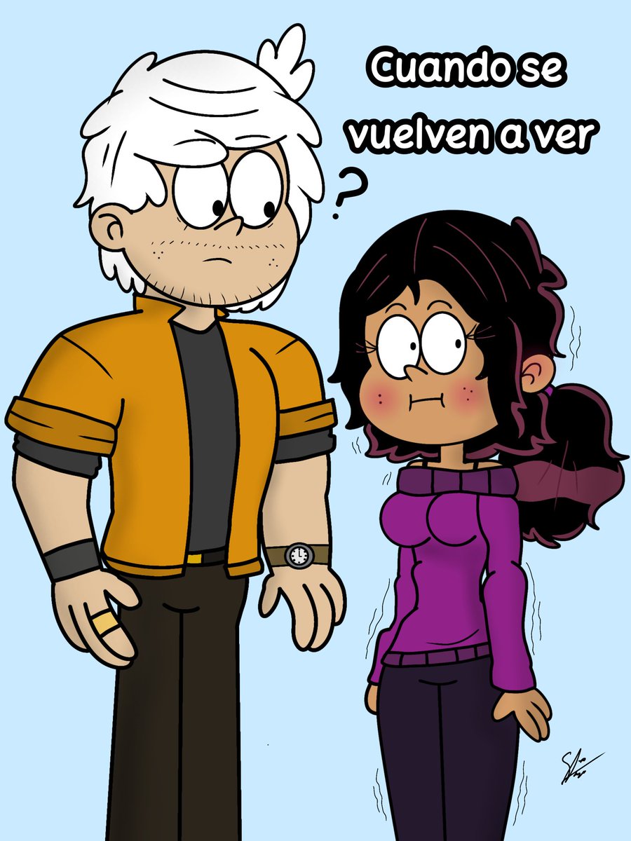A como cambian las cosas, y más para ellos. 
#TheLoudHousefanart #TheLoudHouse #LincolnLoud #Ronniecoln #RonnieAnneSantiago #Fanart #TLH #TLHFanart #Myart #Art