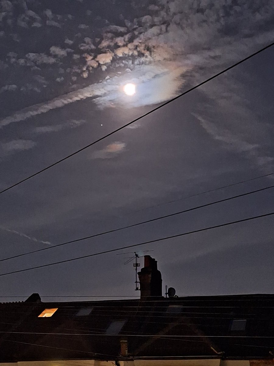 tootingrastacc's tweet photo. #tooting #Rasta #cycleclub 

live and direct from the #tootingobservatory

tonight we're blessed with a #fullmoon which is known as the #wolfmoon with #mars also visible 

#peace and #love
❤️💛💚 https://t.co/28vJ4rNx5Q