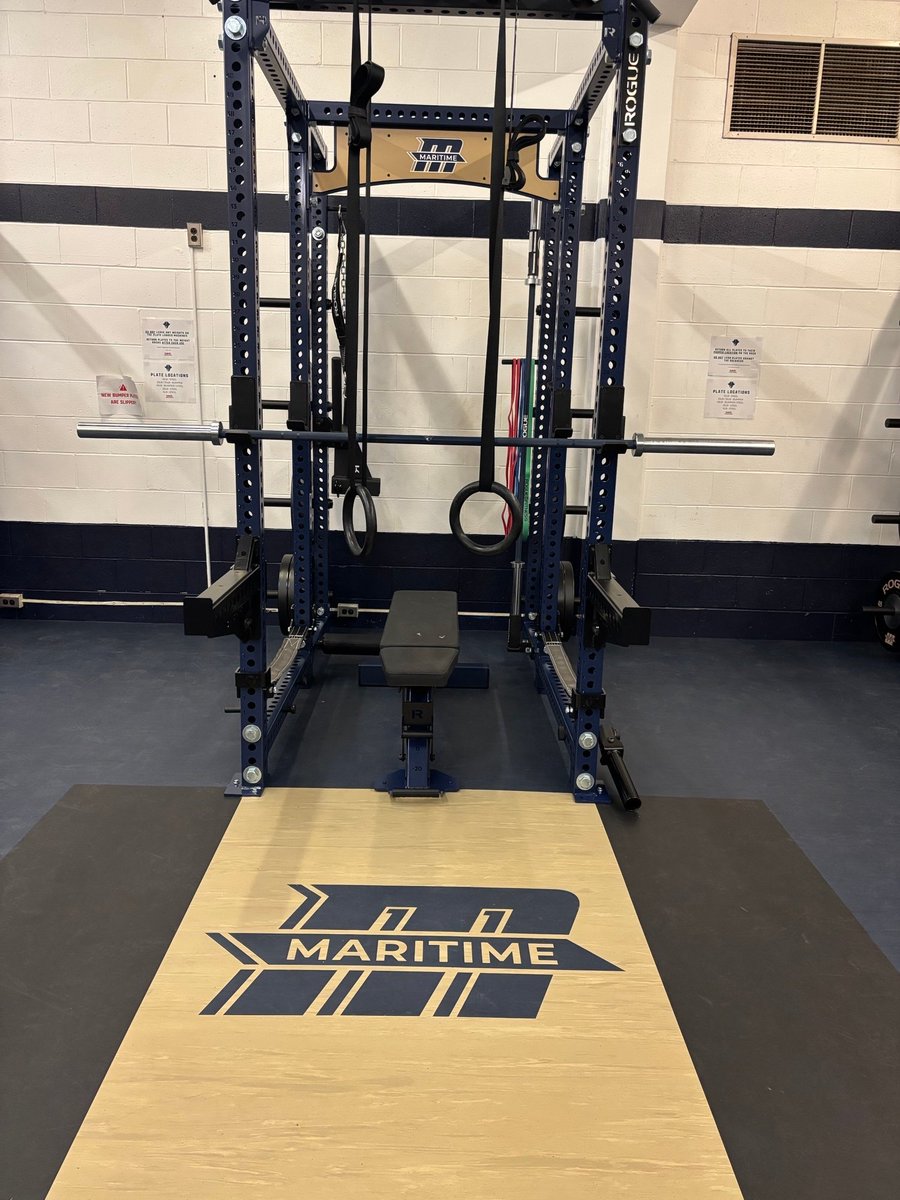 Massachusetts Maritime Football (@bucs_fball) on Twitter photo In with the new! Brand new weight room with still more to come! All new <a href="/RogueFitness/">Rogue Fitness</a> equipment customized for the Bucs and to make us better! #DefendTheBay In with the new! Brand new weight room with still more to come! All new <a href="/RogueFitness/">Rogue Fitness</a> equipment customized for the Bucs and to make us better! #DefendTheBay