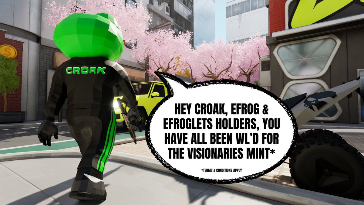 🐸 YOU ALL GET A WHITELIST <a href="/CROAK_on_linea/">CROAK by Efrogs</a> <a href="/efrogs_on_linea/">Ethereum Frogs 🐸</a> 🐸

Requirements in thread below 🧵