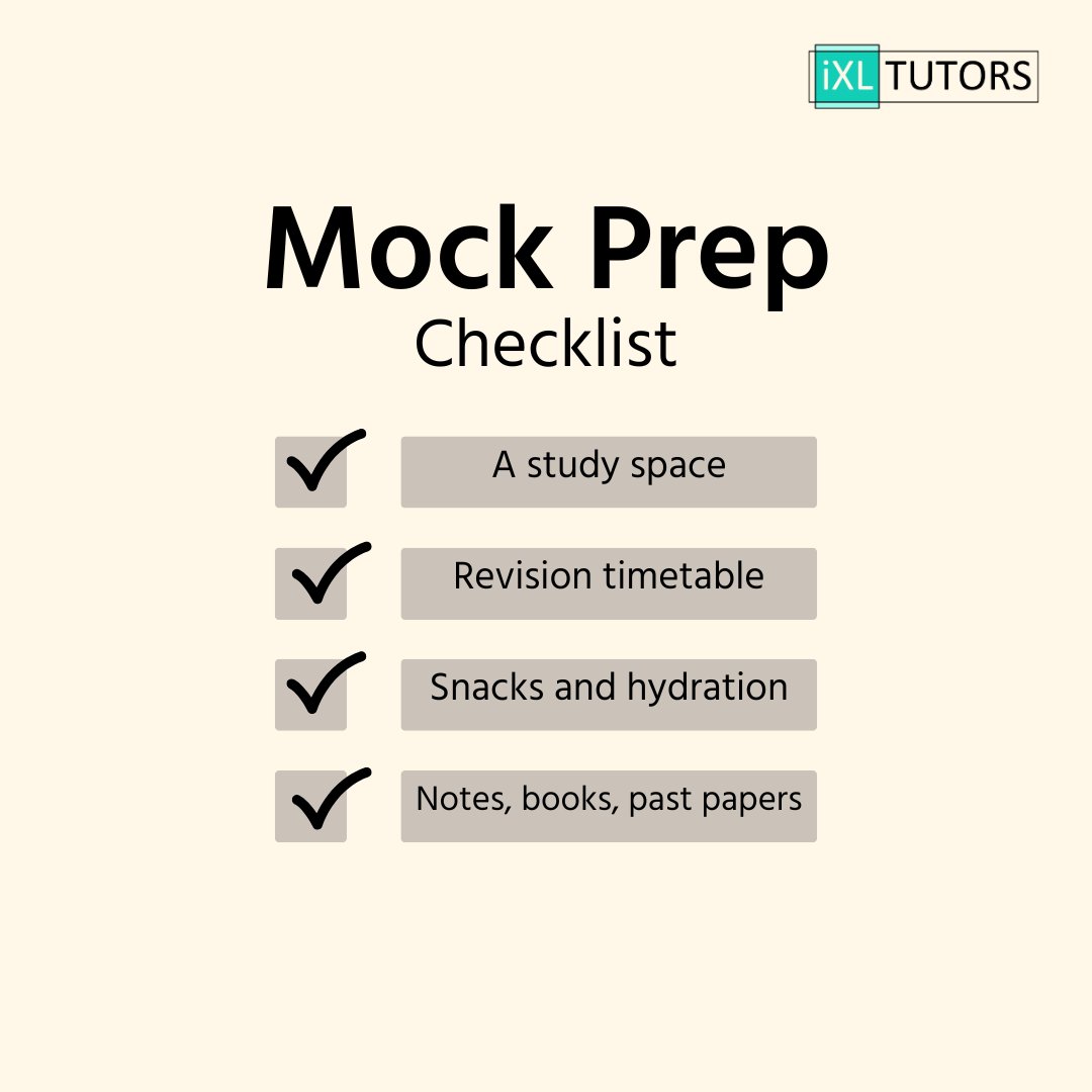 Mocks are coming! Don’t stress—your ultimate prep checklist:

✔️ Study space (fairy lights = bonus)
✔️ Timetable (color-code like a pro)
✔️ Snacks &amp; water (brain fuel!)
✔️ Notes, books &amp; past papers (your secret weapons)
What are YOUR must-haves?
#MockPrep #GCSE #Alevel