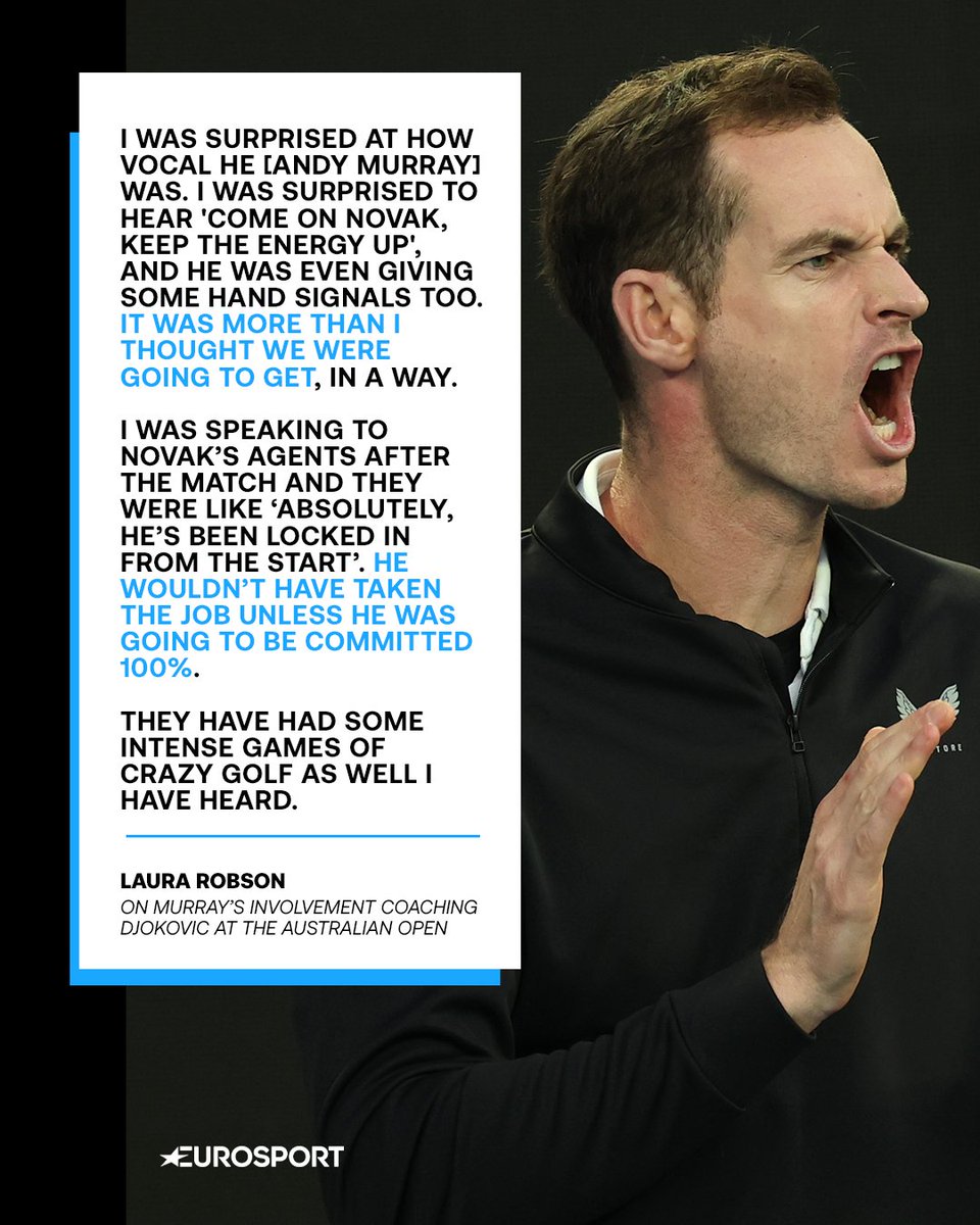 cyclingontnt's tweet photo. It has been great watching coach Andy in action 🤩

#AusOpen #AO2025 https://t.co/SieOlEUuz7