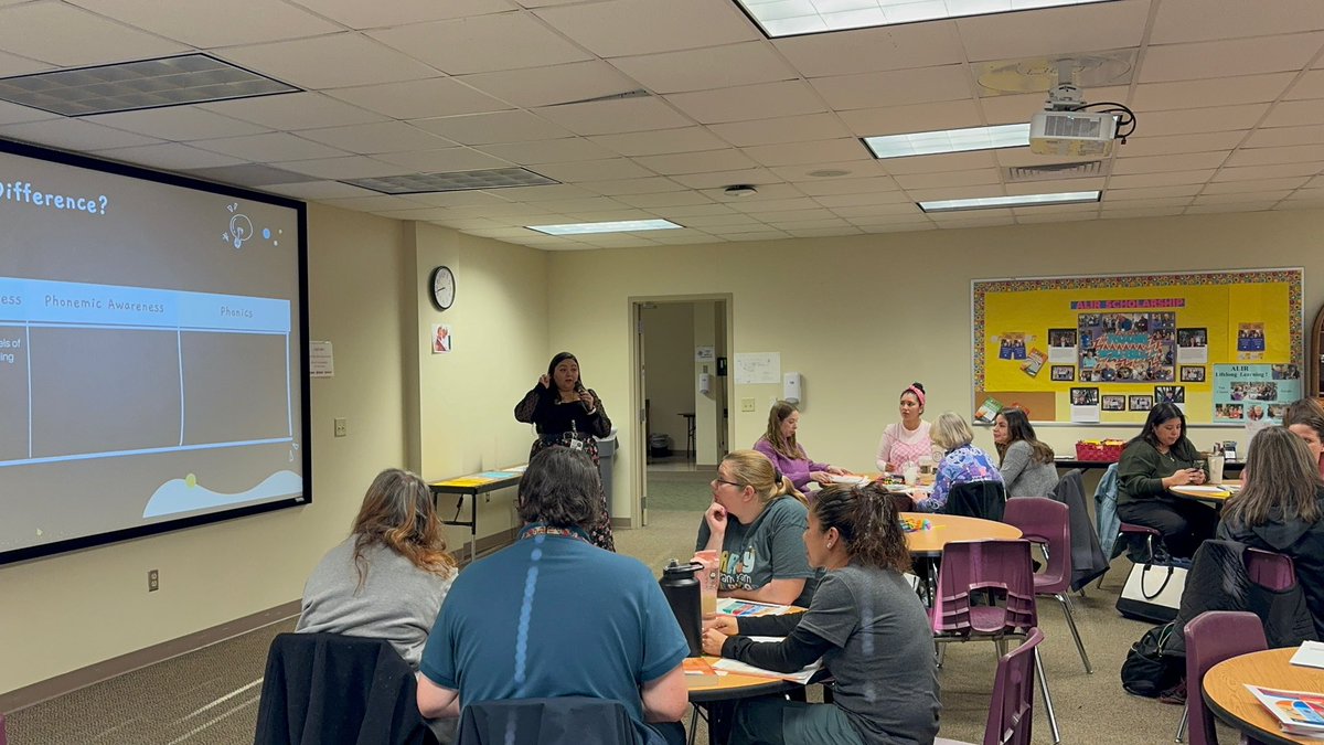 Great PD session today! Diving into LETRS helps strengthen the foundation of our students’ literacy skills, empowering them for success. 📚 #ProfessionalDevelopment #LiteracyMatters