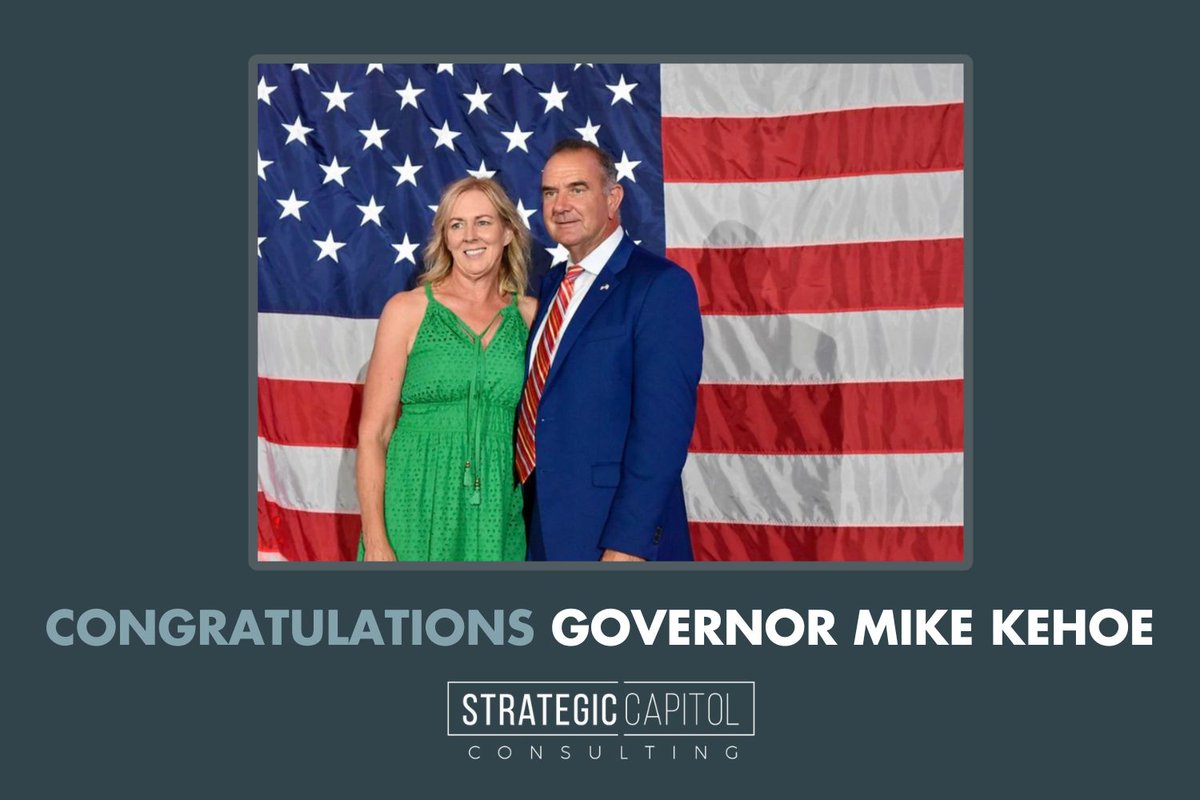 StrategicLobby's tweet image. Congratulations to @GovMikeKehoe on becoming the 58th Governor of Missouri today! Strategic Capitol Consulting looks forward to working with you to advance policies that strengthen our state and move Missouri forward! #MOLeg #MOGov