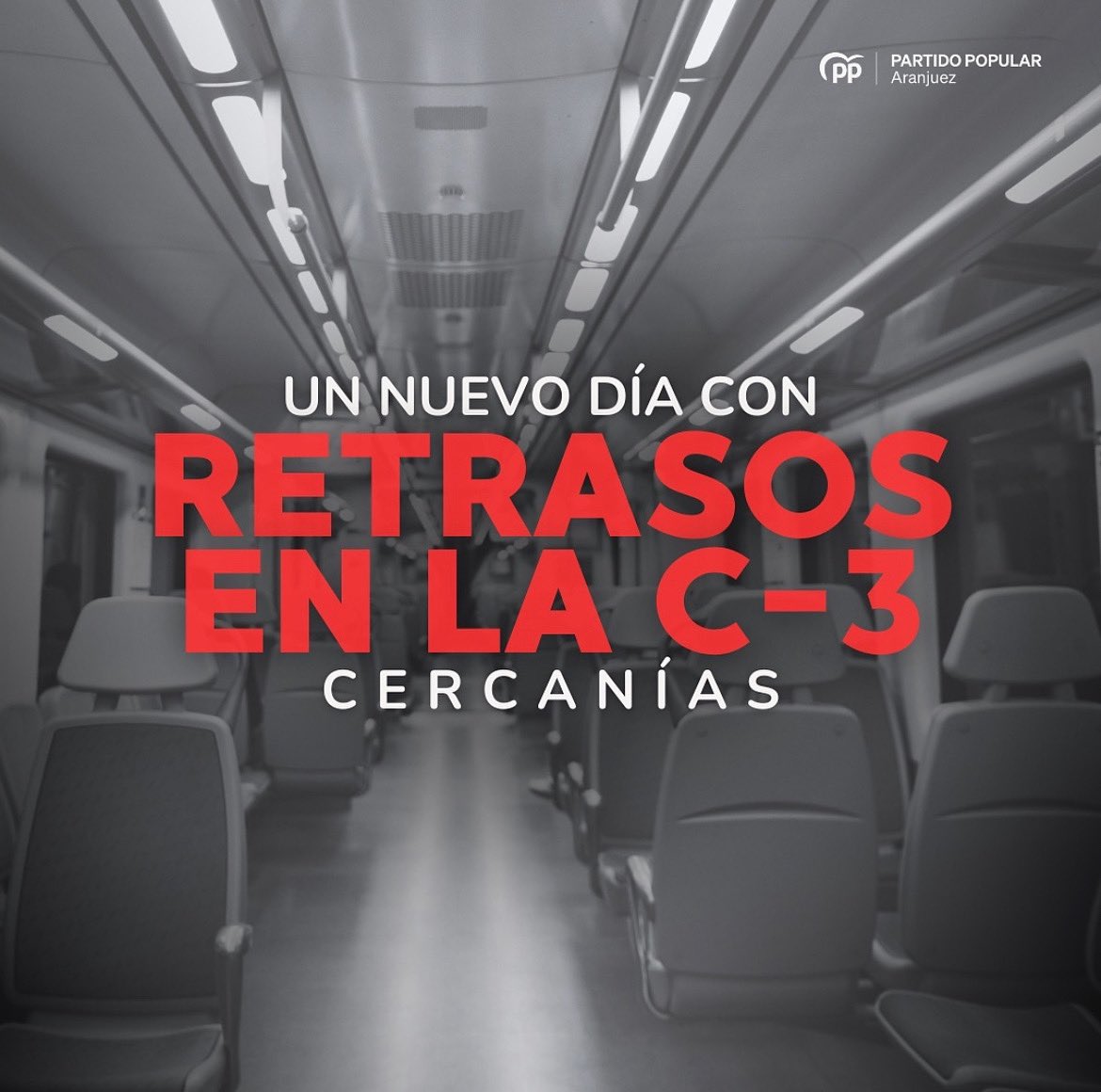 Otro día repleto de incidencias en la C3. Y aún, a estas horas, persisten. La situación es insostenible. Pero <a href="/oscar_puente_/">Óscar Puente</a> ni se inmuta.