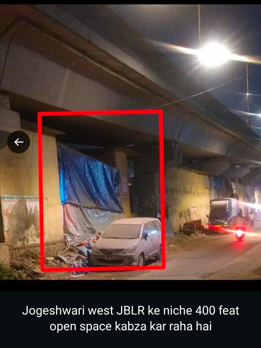 todaysvoice24nz's tweet photo. #IllegalEncroachment is going on under the #JVLRbridge, #JogeshwariWest & the BMC's West ward no 64 officials are sleeping.
If some poor person could have done something here, BMC would have reached there somany times by now. Is this the law of #BMC
.
#riyadh #SkyNani #amici24 https://t.co/W3YbrmFyGn