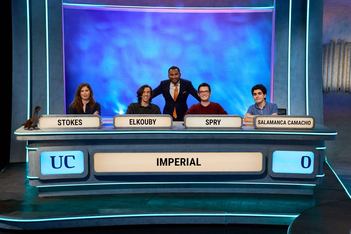 Imperial College London (@imperialcollege) on Twitter photo Popcorn and pop quiz knowledge at the ready! 🍿
We'll be on your screens shortly with <a href="/amolrajan/">Amol Rajan</a> as we take on @WadhamOxford tonight on #UniversityChallenge!
Tune in to <a href="/BBCTwo/">BBC Two</a> and <a href="/BBCiPlayer/">BBC iPlayer</a> from 20.30 📺 Popcorn and pop quiz knowledge at the ready! 🍿
We'll be on your screens shortly with <a href="/amolrajan/">Amol Rajan</a> as we take on @WadhamOxford tonight on #UniversityChallenge!
Tune in to <a href="/BBCTwo/">BBC Two</a> and <a href="/BBCiPlayer/">BBC iPlayer</a> from 20.30 📺