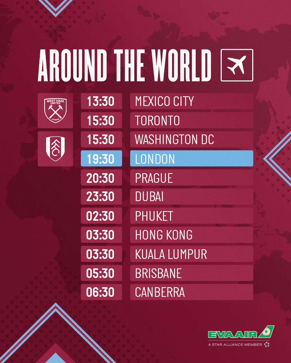 Where will you be tuning in from today? ⚒️