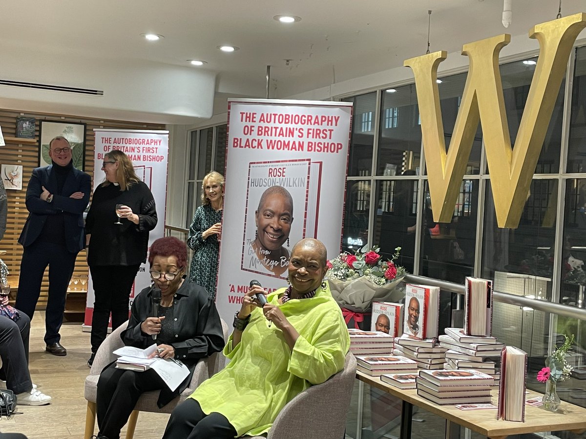 The doors that didn’t open you just took your foot and pushed them open, with God next to you’ - <a href="/Bonn1eGreer/">Bonnie Greer</a> interviews Bishop Rose Hudson-Wilkin as she launches #theGirlFromMontegoBay