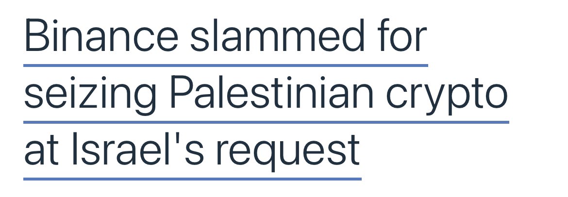 getamanah's tweet photo. A few months ago, Palestinians had all their Binance accounts frozen at the request of Israel and had their data shared with the IDF - leading to targeted strikes on homes

Their appeals? All denied
Their funds? Still frozen

This wasn't a targeted freeze

This was blanket financial surveillance turned into a weapon

When you don't truly own your money, it becomes a tool for control

Against every value that crypto holds

This is why we're building Amanah on self-custody:
• Your money stays yours
• No one can freeze your funds, even if they want to 

The choice is simple: keep your wealth in systems they control, or own it yourself

More to come on this soon.