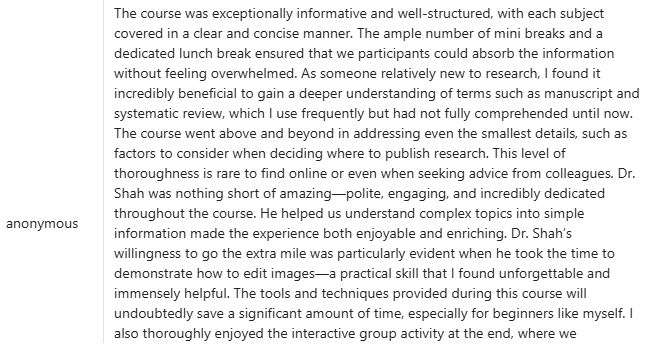 GPIMcourse's tweet image. Great to deliver the first Get Published in Medicine online workshop of 2025 today! 🥳
Excellent engagement from our delegates with some very kind feedback at the end 😀🙏
Visit our website for further information & course dates!
#MedTwitter #ACCFIT