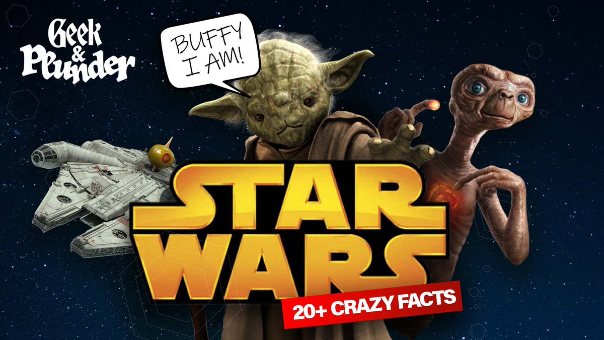 A new <a href="/geekandplunder/">Geek Plunder</a> video! 
❤️ Discover 20 HILARIOUS STAR WARS Secrets You Never Knew!
📺 youtu.be/IDQYzFY5bLI
#movies #starwars #funfacts
