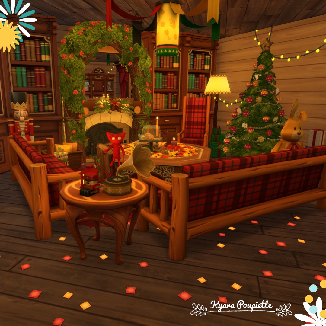 Kyara_Poupiette's tweet photo. New Build! °★°～Santa's house～°★°

Inspirée pour le challenge de @Creal_Kellogs. Disponible sur ma galerie sous l'ID -> Kyara_Poupiette https://t.co/h8UpcZ36gS