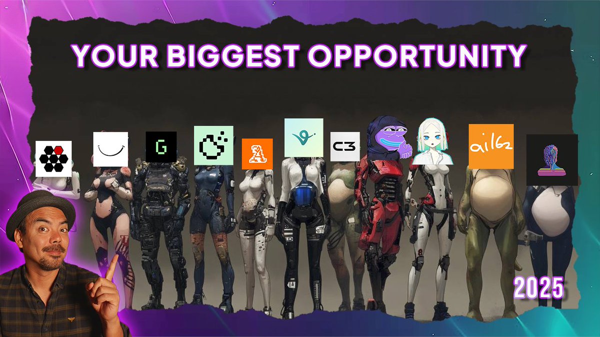 PlsMindTheGab's tweet photo. New Video Alert: AI Agent Tierlist

Way too many projects to explore in-depth.

Many still miss out on this trend, so here’s a guide to agents you should look out for.

I’ve summarized the full video into bite-sized pieces for you. 🧵

What a timing! Everything is on discount! 🛒 https://t.co/lP3VtWerGh