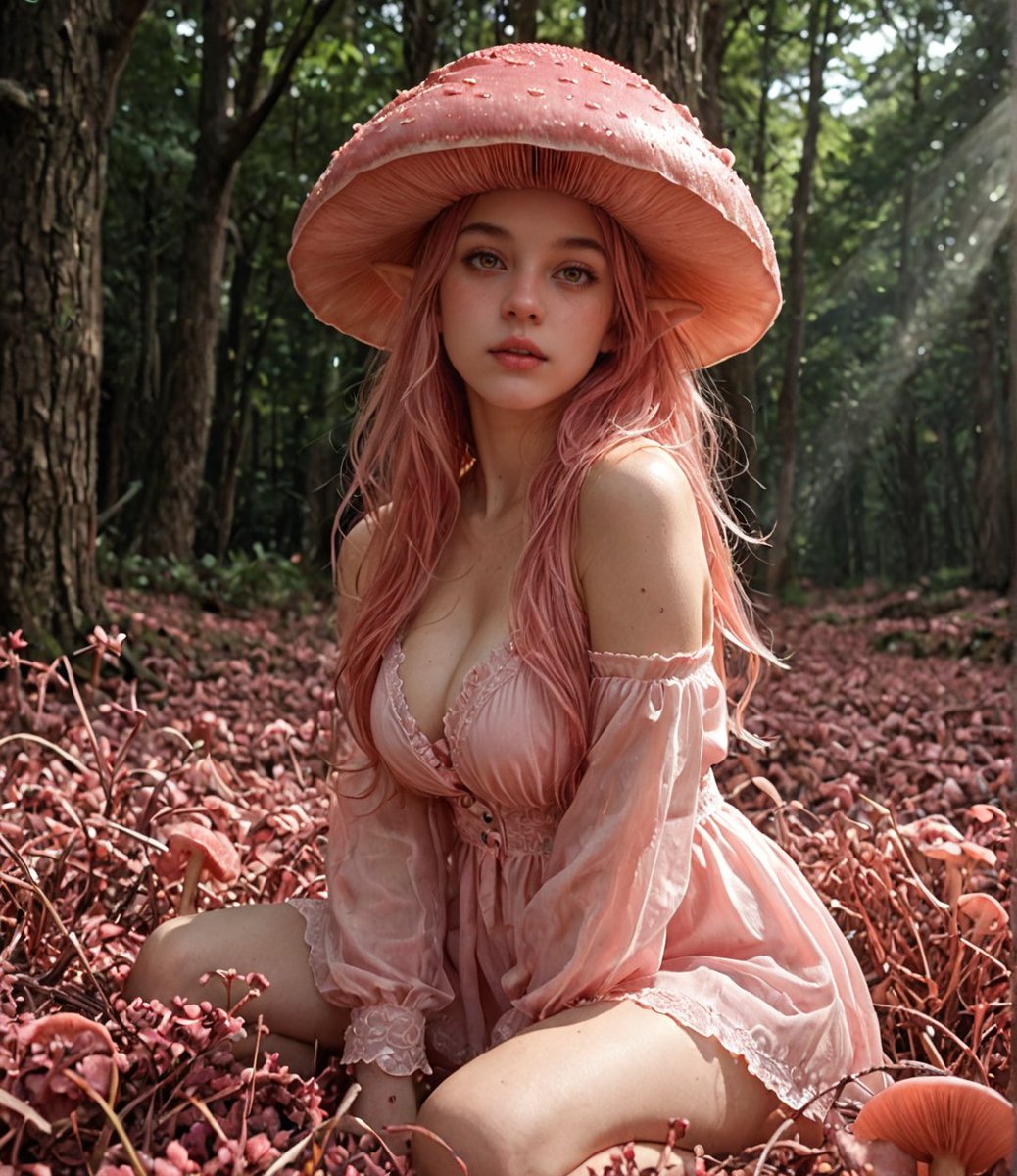 MerlMorison's tweet image. What story do you imagine unfolding here? Let me know in the comments! 🧚‍♀️💖

#FairyTaleVibes #MushroomQueen #EnchantedForest #MagicalRealm #FantasyCosplay #NatureDreams #MysticalBeauty #EtherealAesthetic #WhimsicalWorld #ForestMagic #FantasyArt #MysticMood #NatureInspired