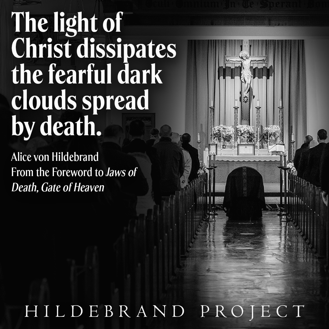 3 years since Alice von Hildebrand was last on this earth. She devoted much of her time on this earth promoting her late husband's work but had an incredible legacy all her own. The intellectual vacuum left in her absence has yet to be fully reckoned with.
May she rest in peace.