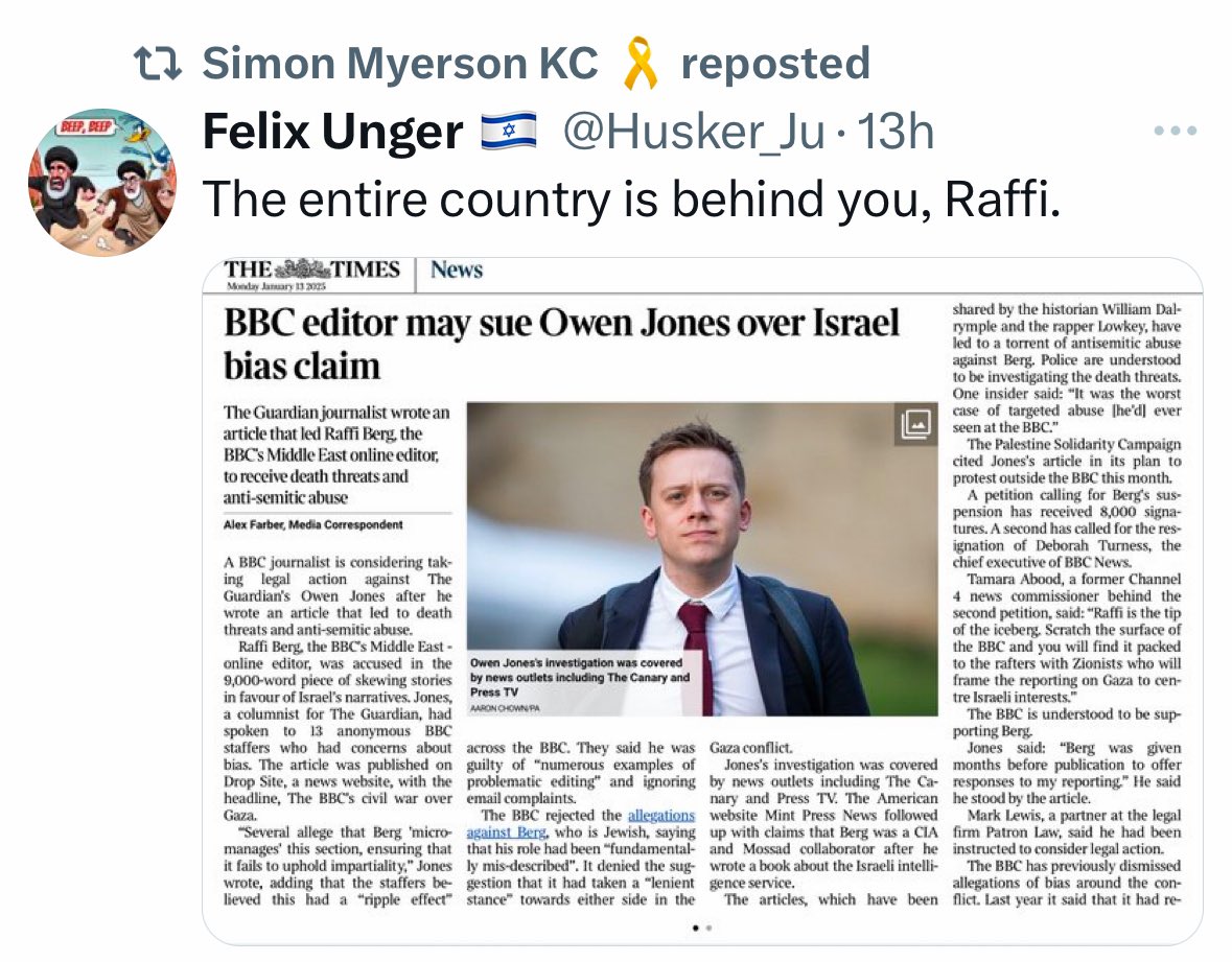 James Wilson tweet media