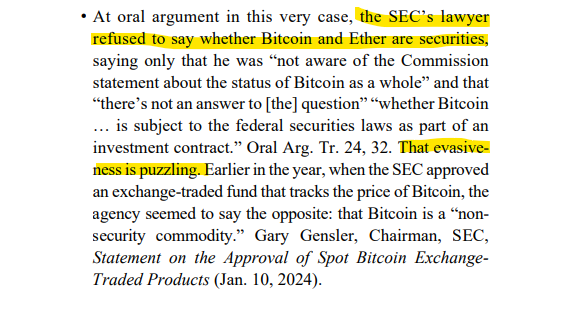 SEC v Coinbase