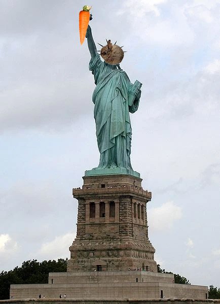 bunsolanacto's tweet image. The $Bun of Liberty.