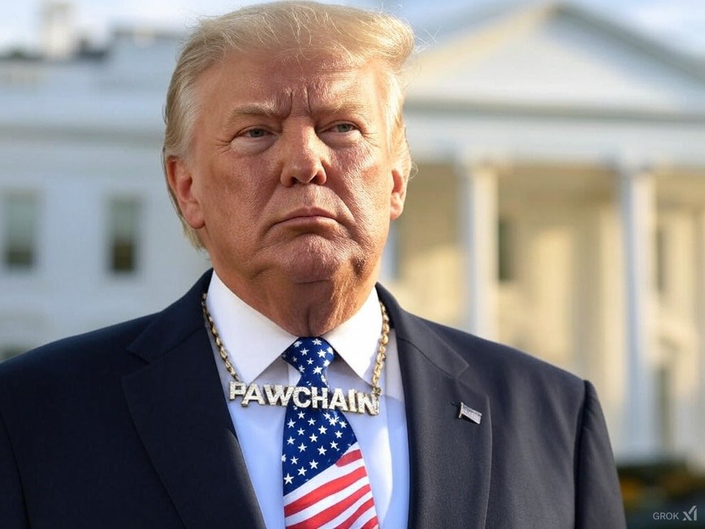 Dellujia's tweet photo. @OGTrump47 @OGTrump47 embraced @framecommunity, and PawChain has embraced #OG47🫡🇺🇸💪🐾⛓️ https://t.co/25FYX16oW1