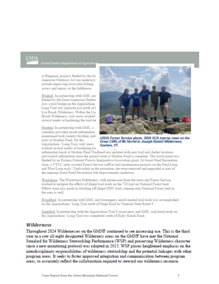 Managing 8 Wilderness Areas takes a village:

1 Wilderness program manager
1 Society for Wilderness Stewardship Fellow
3 <a href="/the_sca/">SCA</a> interns
1 Northwoods Stewardship Center Pro Trail Crew
&amp; Multiple Rec Staffers

usfs-public.app.box.com/s/vfaj4k90bhnr…