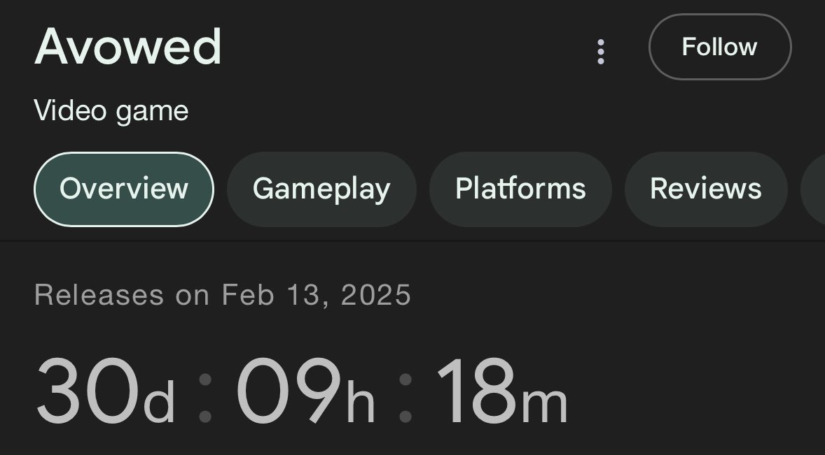 Microsoft I don’t understand you. You have the best game of early 2025 (Avowed) and your marketing team is nonexistent. I am once again asking you to promote Avowed…