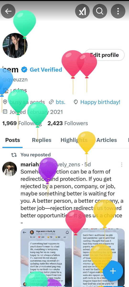 +1
HAPPY BIRTHDAY TO MEEE 🎂