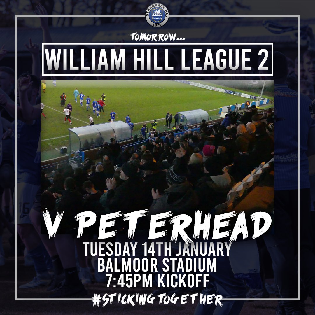 Anyone wanting a lift from the central belt i will be leaving Bellshill <a href="/1430/">RJ BRETT</a>. Will be in Peterhead in time for a Fish Supper before watching The Wigtownshire XI <a href="/StranraerFC/">Stranraer FC</a> 💙