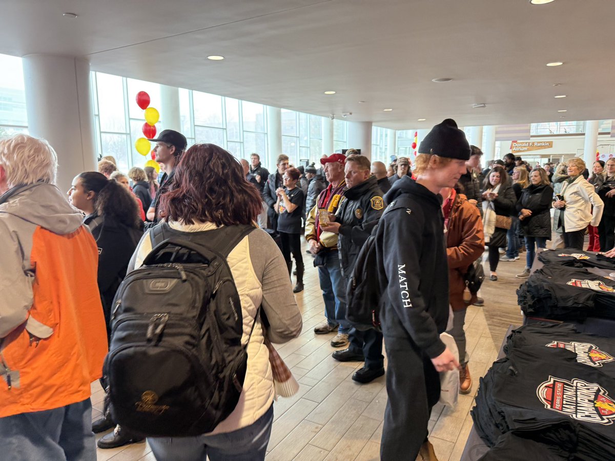 Awesome Bulldog Championship Celebration today to start a new semester! Thanks to all the media, students, staff and community that came out to celebrate our National Champion football squad and regional title-winning volleyball team!