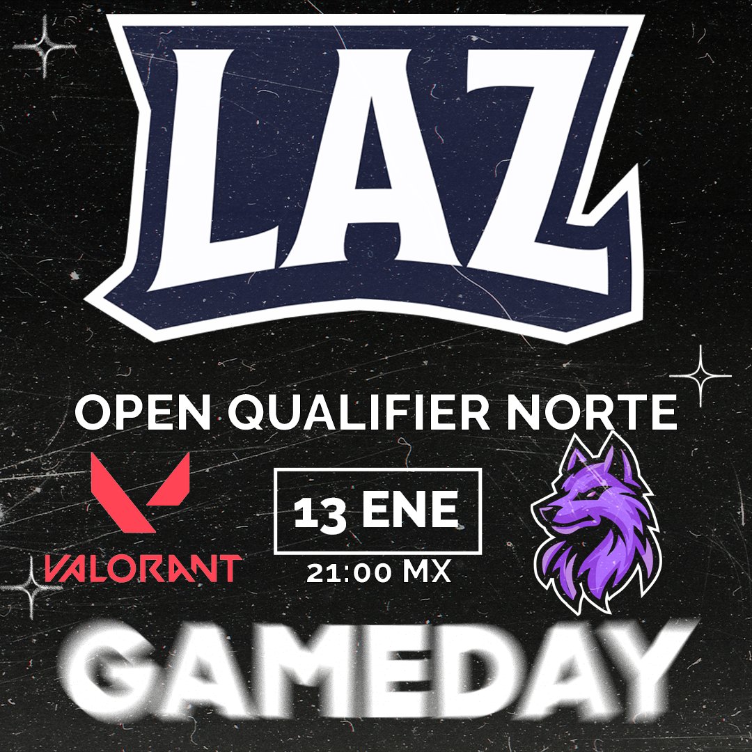 LOBOSAZTECA's tweet photo. Vamos con todo en la Open Qualifier por un cupo en la Valorant Champions League
¡Vamos con todo chicos!! #Golaz https://t.co/BoD8C2dFgm