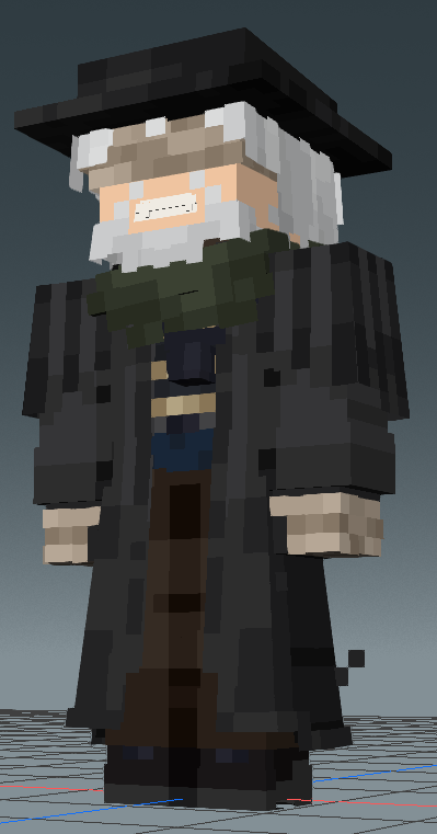 Some Random Renders and Father Gascoigne model 
#minecraft